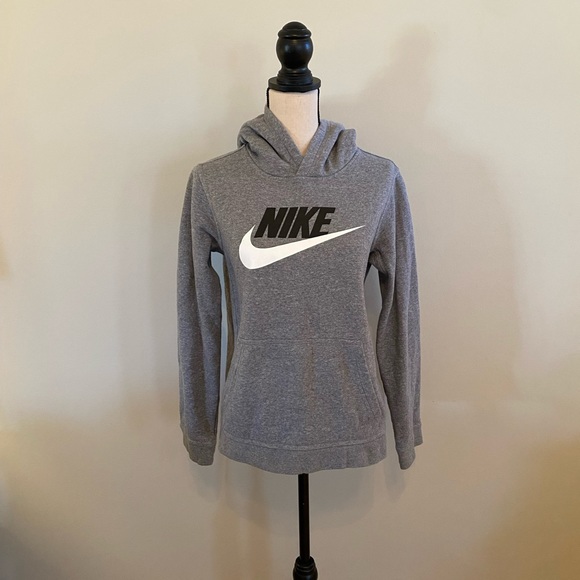 Nike Other - Nike Sportswear Club Big Kids Pullover Hoodie Gray Boys Girls Youth size XL